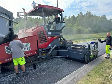 Namur Asphalte investit dans du matériel de pointe